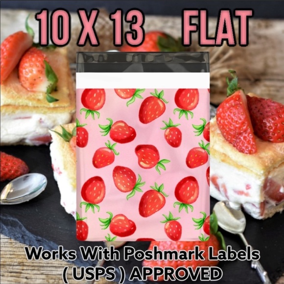 25 10X13 FOOD Bundle Poly Mailer CLEARANCE - Picture 4 of 7